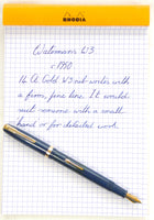 Waterman W-3 fountain pen