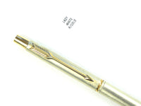 Parker Lady Classic ballpoint in white rolled Gold