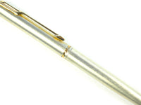 Parker Lady Classic ballpoint in white rolled Gold