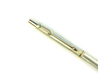 Parker Lady Classic ballpoint in white rolled Gold