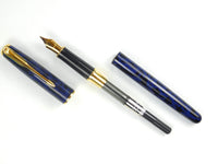 Parker Sonnet I in Laque Midnight Blue. 1996.