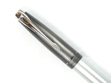 Parker 100 Fountain Pen in Opal Silver