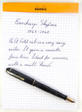 Eversharp Skyline in Black. 1940s.