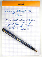 Conway Stewart 759 Marbled Blue