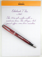 Esterbrook 'J' in Dubonnet Red