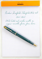 Parker Slimfold in green