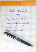 Parker Duofold Standard in Blue