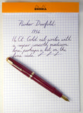 Parker U.K. Duofold in Red