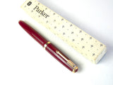 Parker U.K. Duofold in Red