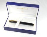 Waterman Exception Black Lacquer with Gold Trim