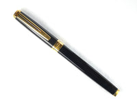 Waterman Exception Black Lacquer with Gold Trim