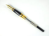 Waterman Exception Black Lacquer with Gold Trim