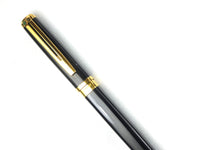 Waterman Exception Black Lacquer with Gold Trim