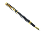 Waterman Exception Black Lacquer with Gold Trim