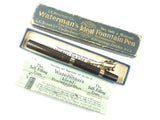 Waterman's 52 with two 9Ct. Gold Bands. 1929.