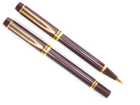 Waterman Man 200 set in Burgundy