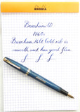 Burnham 60 in Blue Moire