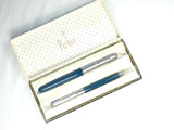 Parker 51 Classic set in Teal Blue