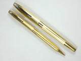 Sheaffer Imperial Gold Touchdown Set