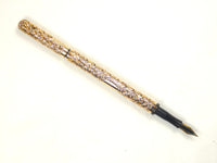 9Ct. Gold Embossed Eyedropper Fountain Pen