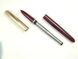 Parker 51 Custom Aerometric in English Burgundy