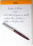 Parker 51 Mk. lll in Red