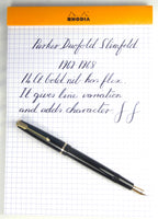 Parker Duofold Slimfold