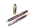 Burnham 51 set in Burgundy/Pink Marble