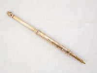 Victorian Telescopic Dip Pen/Propelling Pencil Combination