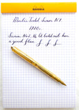 Mabie Todd N.Y. Rolled Gold Ladies Pen