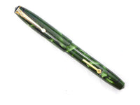 Conway Stewart 14 in Marbled Green