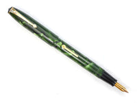 Conway Stewart 14 in Marbled Green