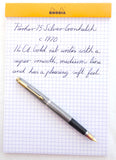 Parker 75 Sterling Silver Cisele