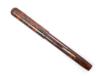 Mottled Red Hard Rubber Pen