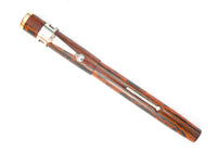 Mabie Todd Swan SF 230 in Red Mottled Hard Rubber