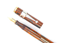 Mabie Todd Swan SF 230 in Red Mottled Hard Rubber
