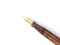 Mabie Todd Swan SF 230 in Red Mottled Hard Rubber