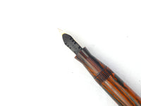 Mabie Todd Swan SF 230 in Red Mottled Hard Rubber