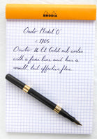 Onoto Model 'O'. Fully Restored. c.1905.