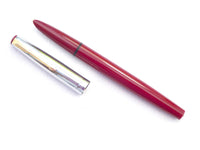 Parker 17 De Luxe in Red