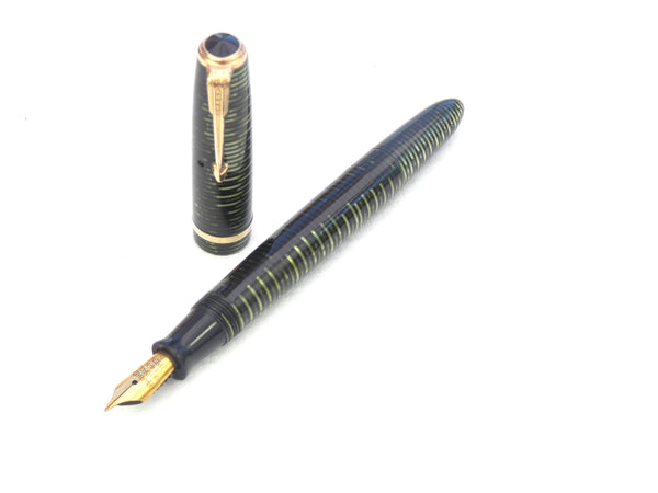 Parker Vacumatic Debutante Emerald Pearl