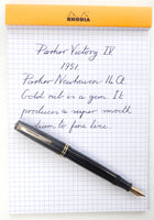 Parker Victory Mk. IV in Black. 1951