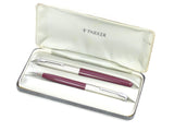 Parker 51 Burgundy set