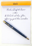 Parker Duofold Junior in Blue