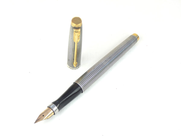 Parker 75 Sterling Silver Flat Top