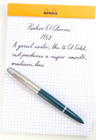 Parker 51 Classic in Teal