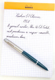 Parker 51 Classic in Teal