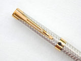 Waterman L'Etalon Sterling Silver Basketweave Fountain Pen