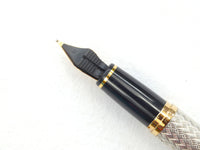 Waterman L'Etalon Sterling Silver Basketweave Fountain Pen