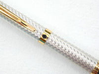 Waterman L'Etalon Sterling Silver Basketweave Fountain Pen